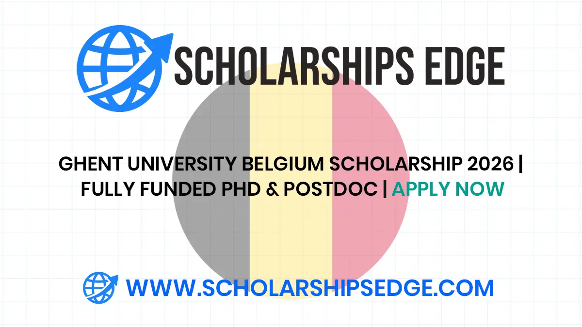Ghent University Belgium Scholarship