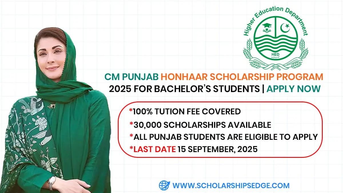 CM Punjab Honhaar Scholarship Program