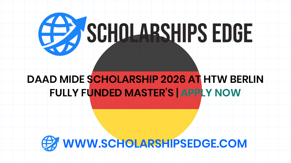 DAAD MIDE Scholarship 2026 at HTW Berlin
