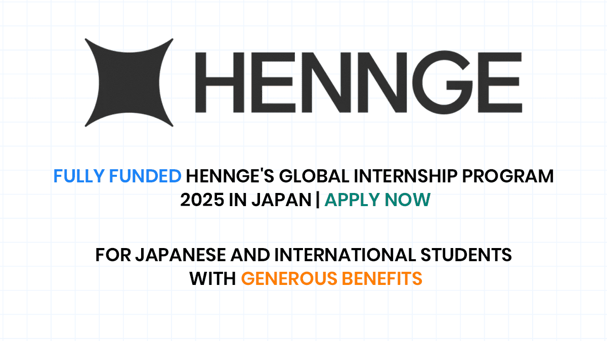 HENNGE's Global Internship Program 2025 in Japan