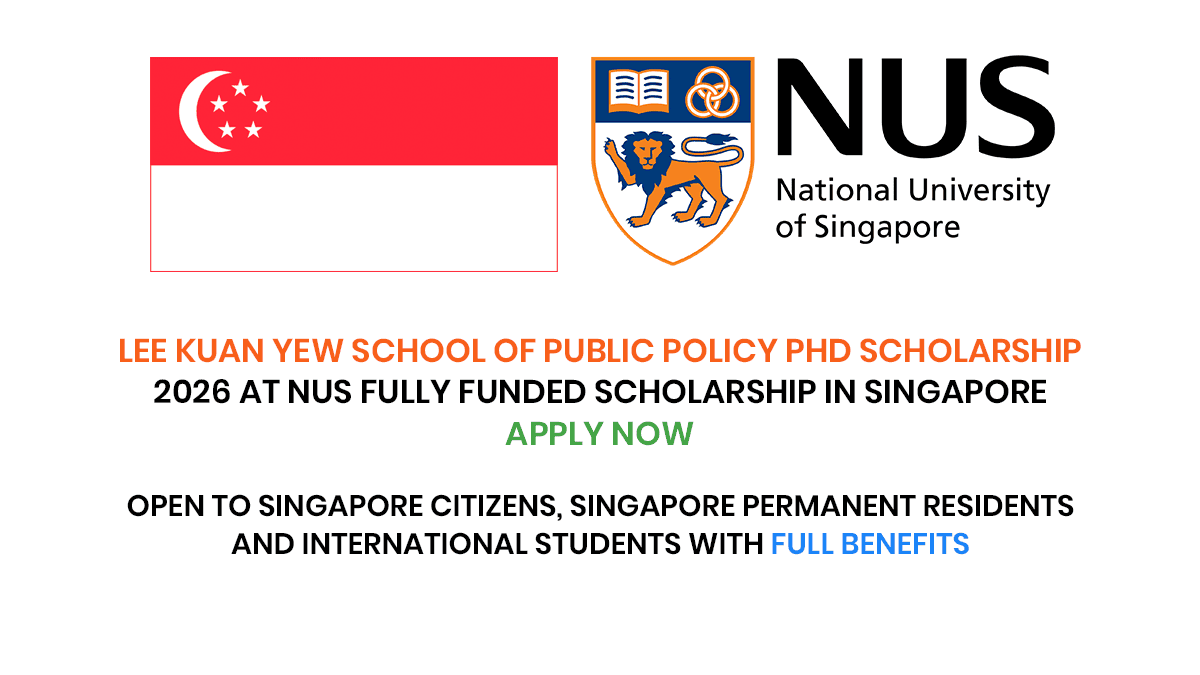 Lee Kuan Yew PhD Scholarship