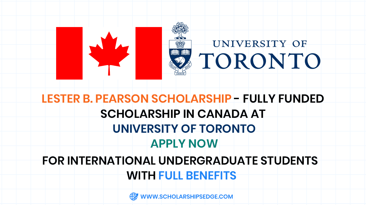 Lester B. Pearson Scholarship Canada