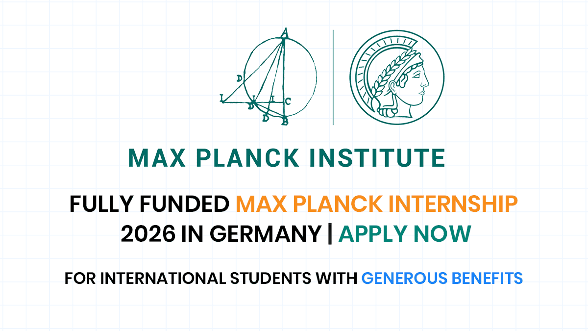 Max Planck Internship in Germany