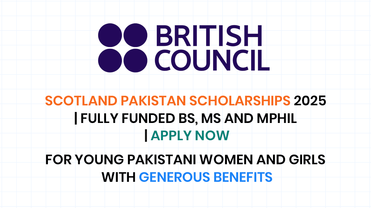 Scotland Pakistan Scholarships for Young Women and Girls