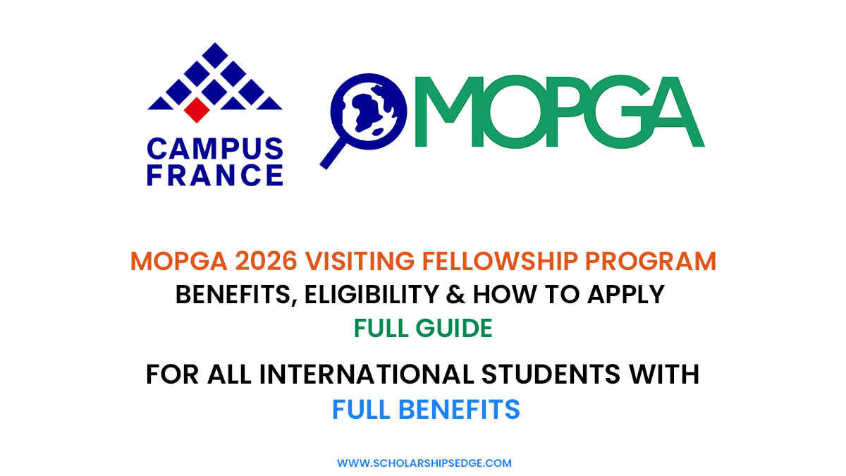 MOPGA Fellowship 2026 is a Visiting Fellowship Program for Early Career Researchers in Paris, France.