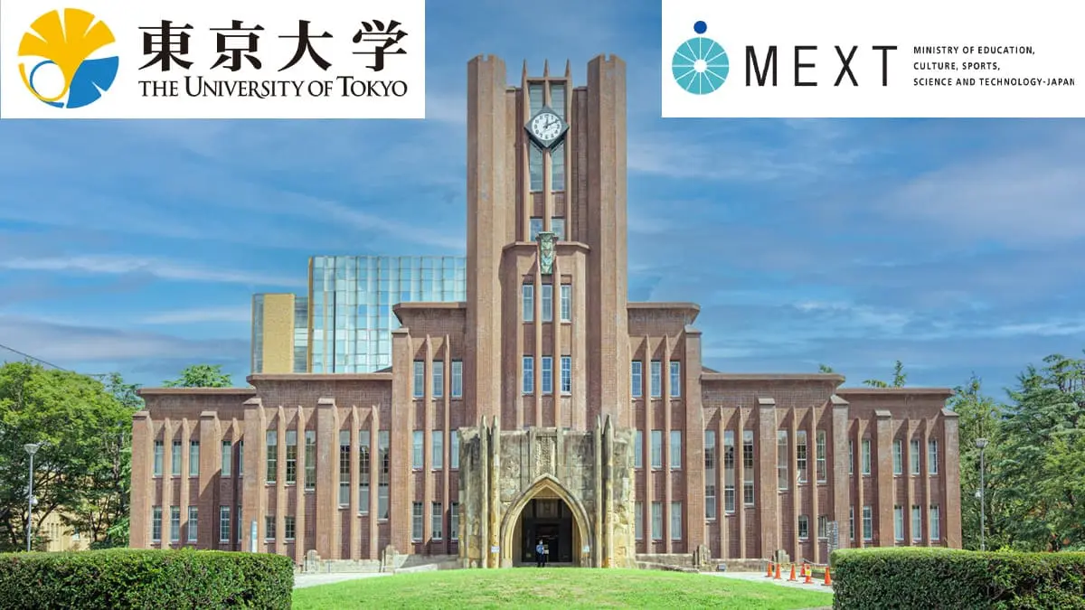 University of Tokyo MEXT (University Recommended) Fully Funded master's and phd in Japan.