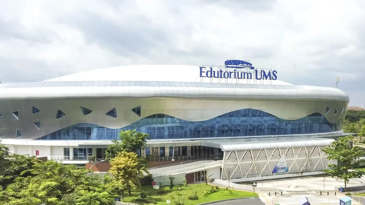 Auditorium of Universitas Muhammadiyah Surakarta, Indonesia.