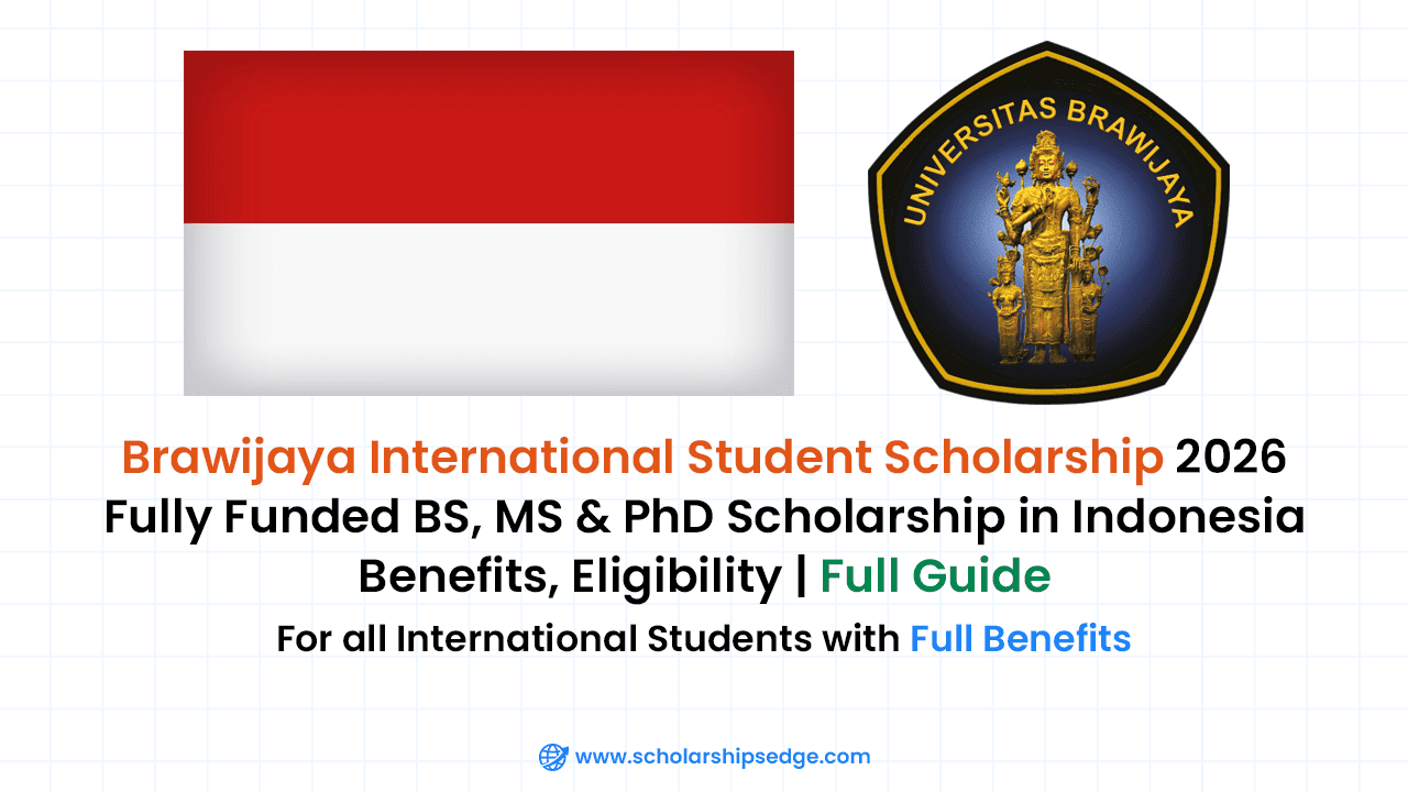 Brawijaya International Student Scholarship is a Fully Funded bachelor's, master's, and phd scholarship in Indonesia.