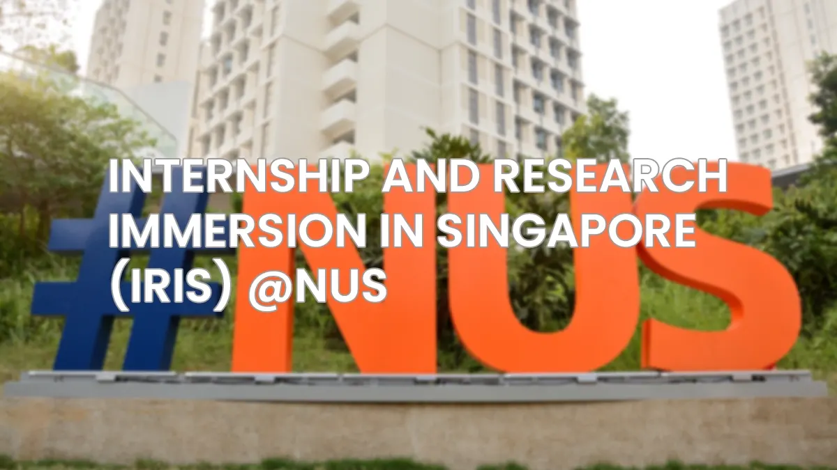 NUS IRIS Internship in Singapore