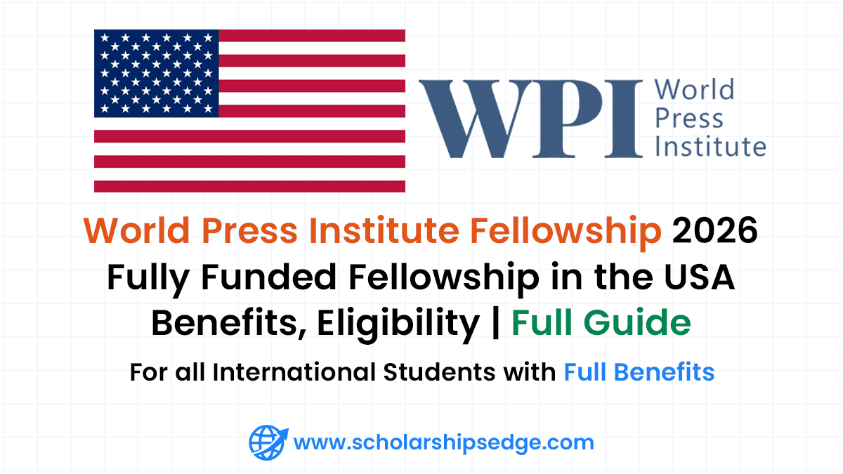 World Press Institute Fellowship in USA