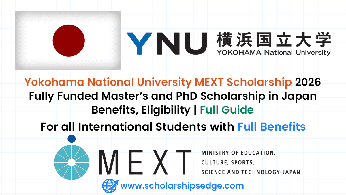 Yokohama National University MEXT Scholarship in Japan