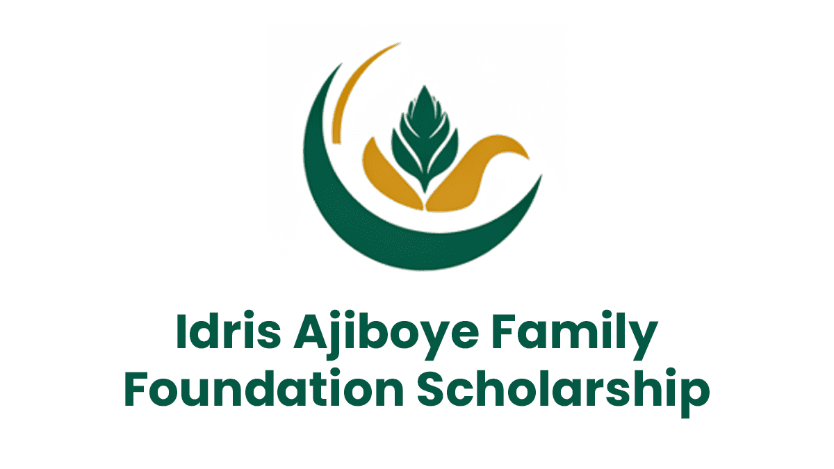 Idris Ajiboye Family Foundation Scholarship