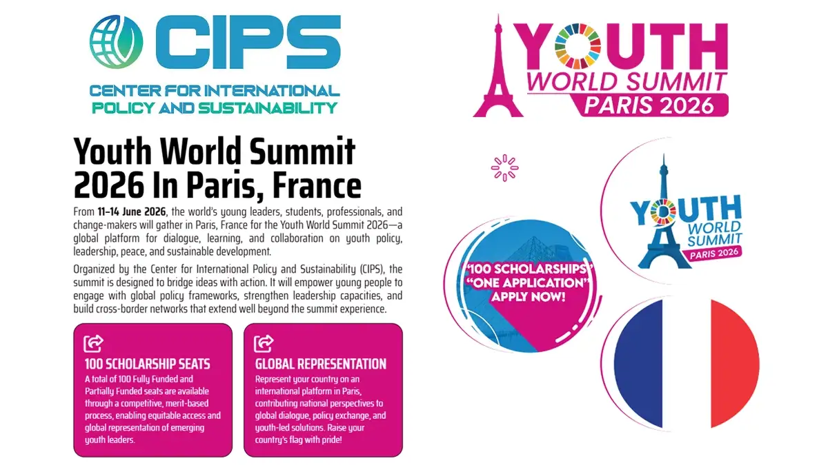 Youth World Summit in Paris, France