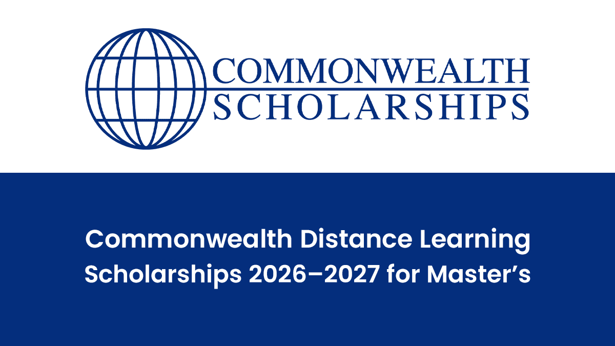 Commonwealth Distance Learning Scholarships