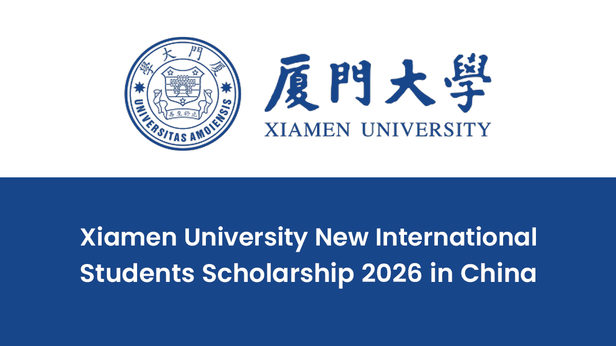 Xiamen University New International Students Scholarship
