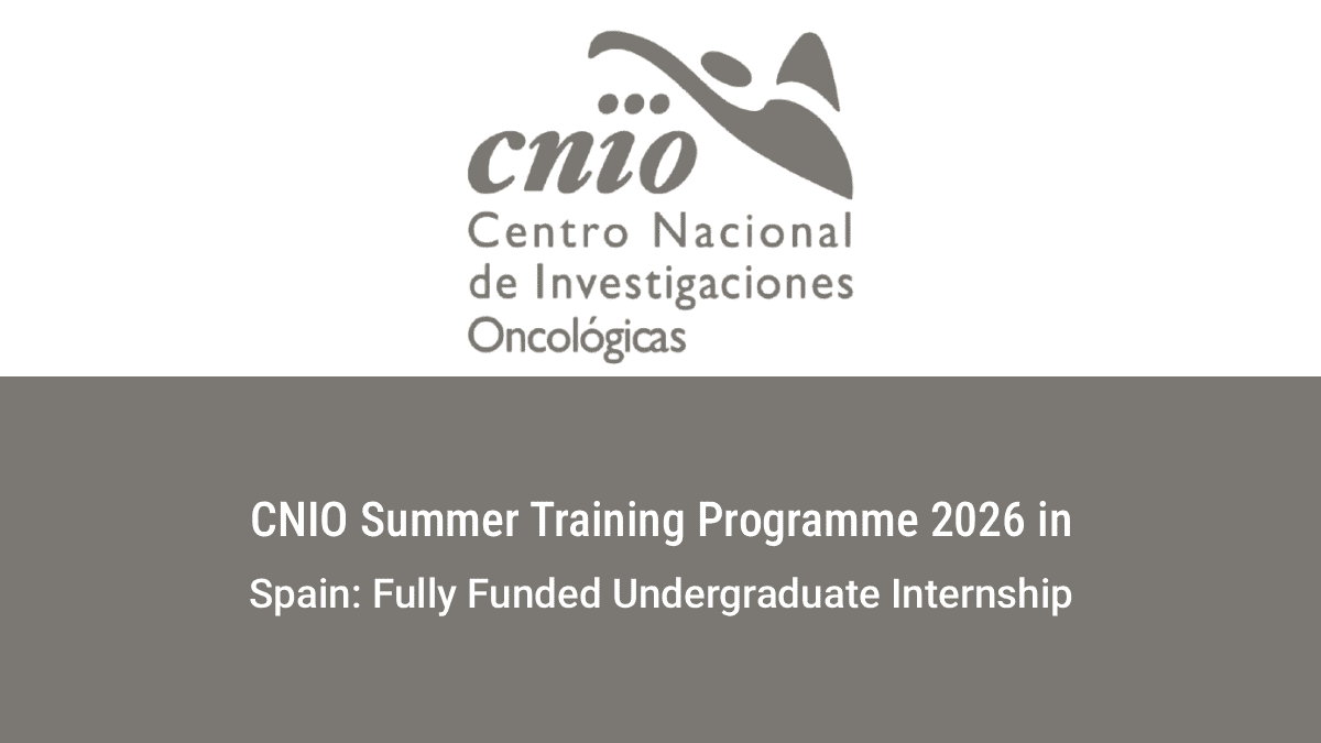 CNIO Summer Training Programme
