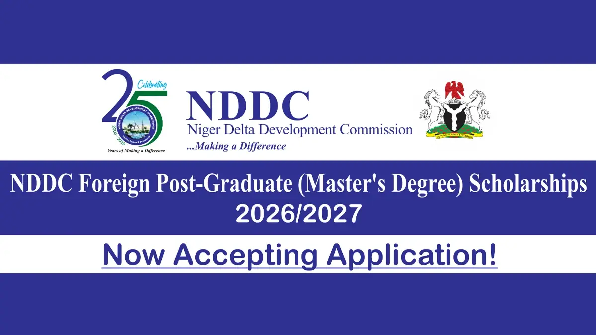 NDDC Foreign Postgraduate Scholarship