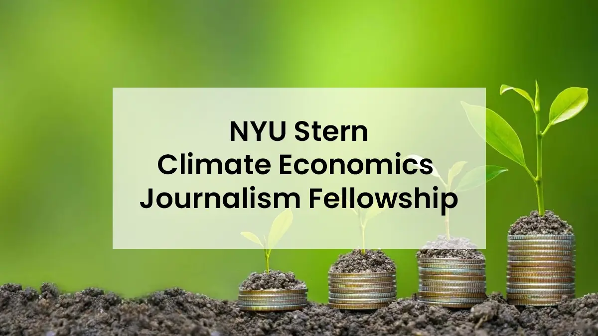 NYU Stern Climate Economics Journalism Fellowship