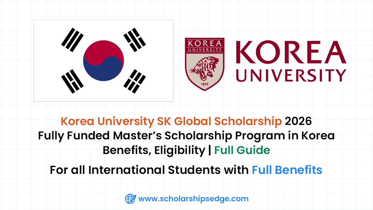 Korea University SK Global Scholarship