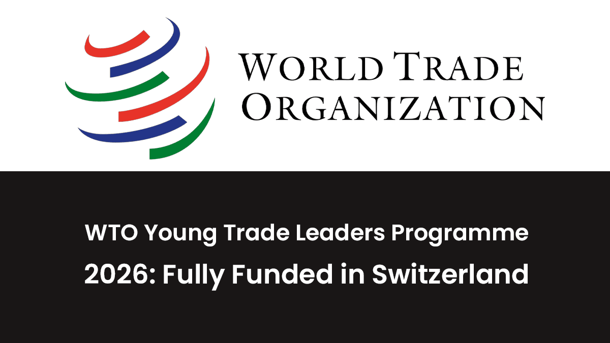 WTO Young Trade Leaders Programme 2026