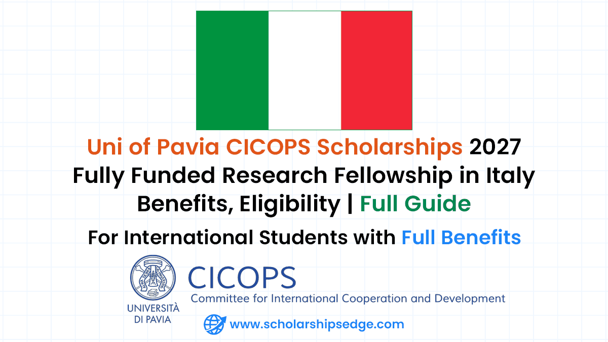 CICOPS Scholarships 2027 in Italy