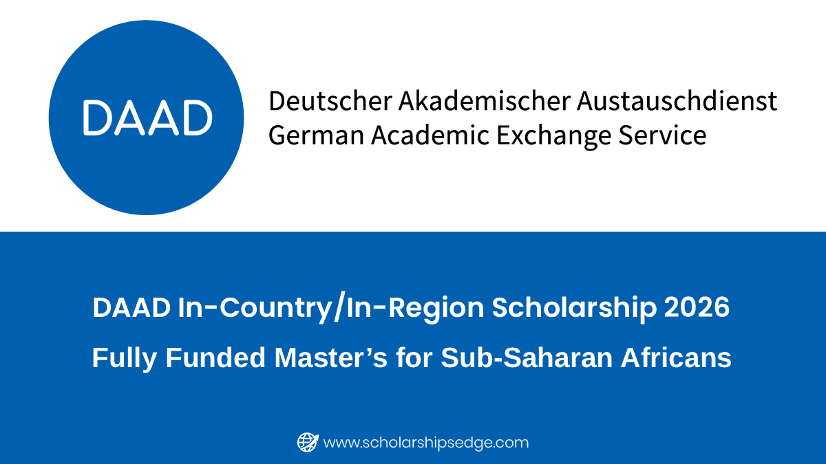 DAAD In-Country/In-Region Scholarship 2026