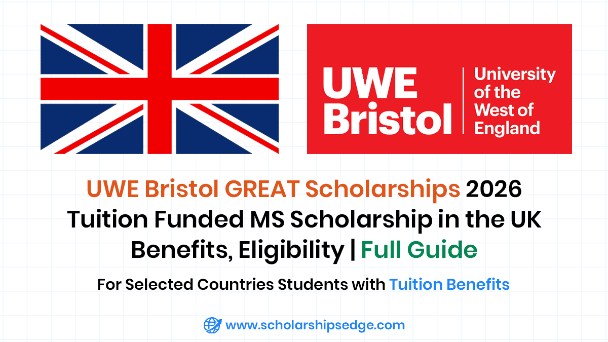 GREAT Scholarships 2026 at UWE Bristol