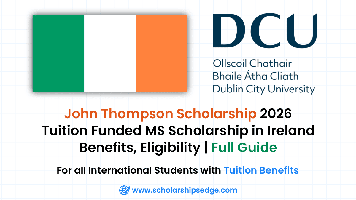 John Thompson Scholarship 2026