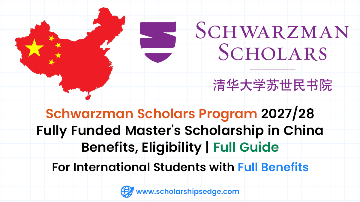 Schwarzman Scholars Program​ 2027
