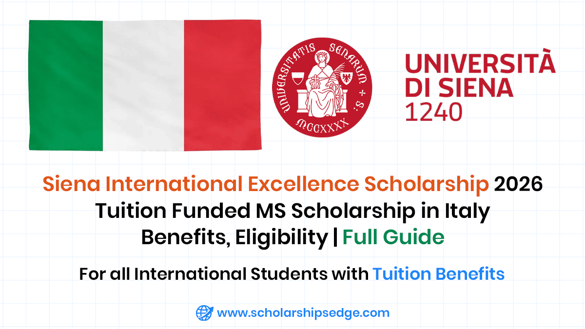 Siena International Excellence Scholarship 2026