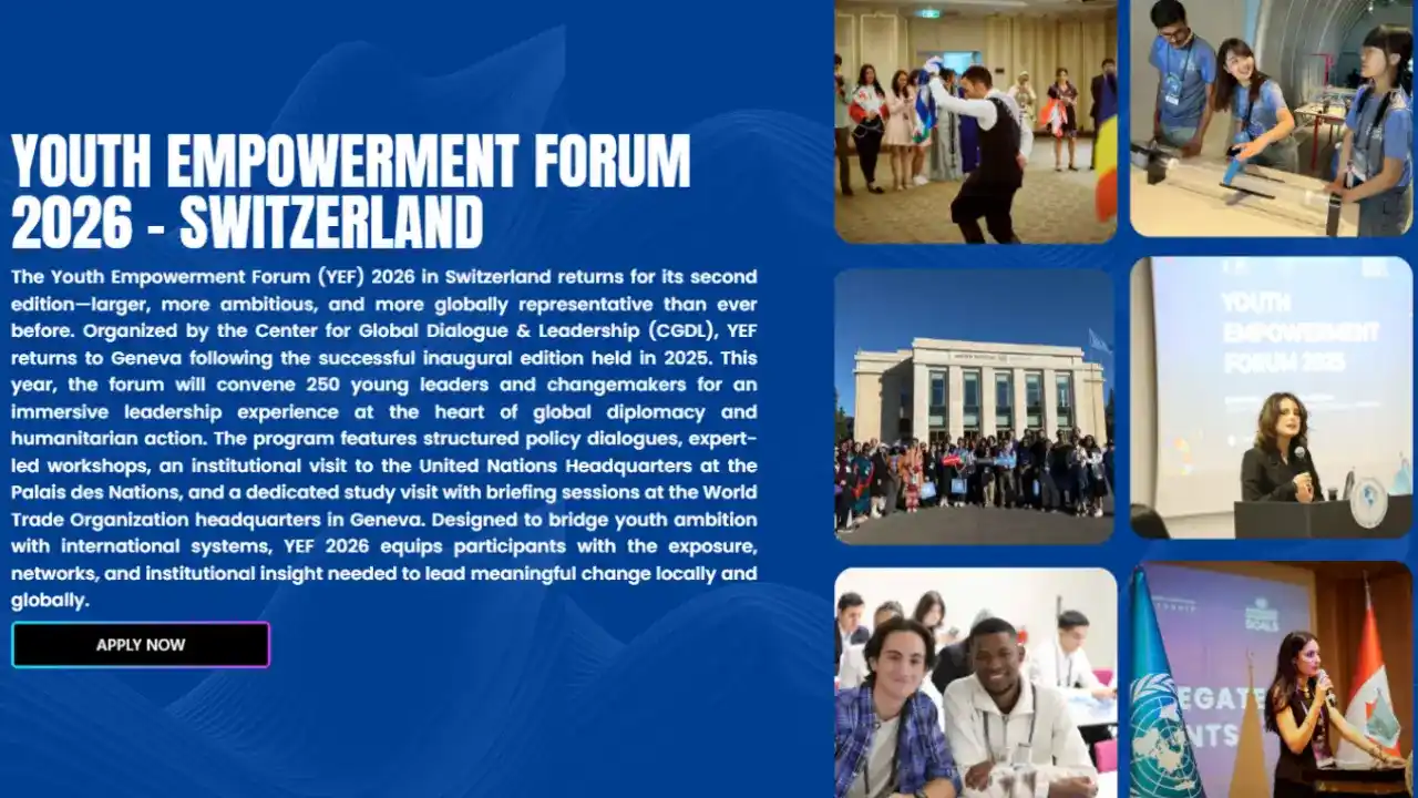 Youth Empowerment Forum 2026 in Switzerland