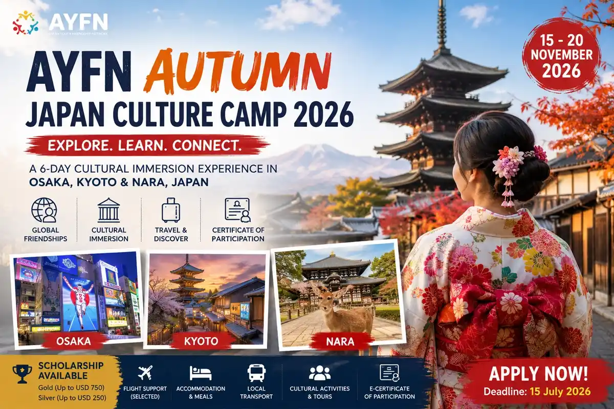 AYFN Autumn Japan Culture Camp 2026