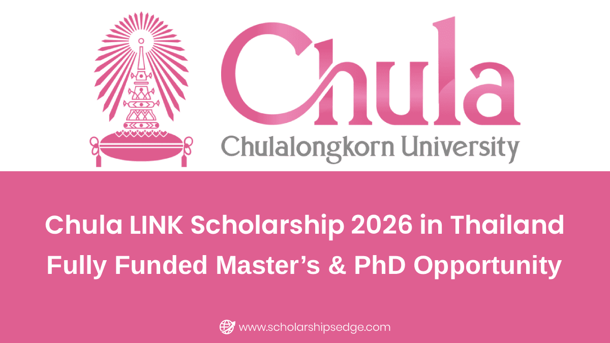 Chula LINK Scholarship 2026 Thailand