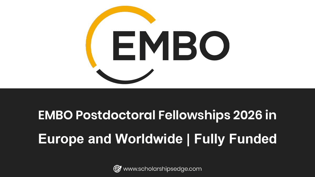 EMBO Postdoctoral Fellowships 2026