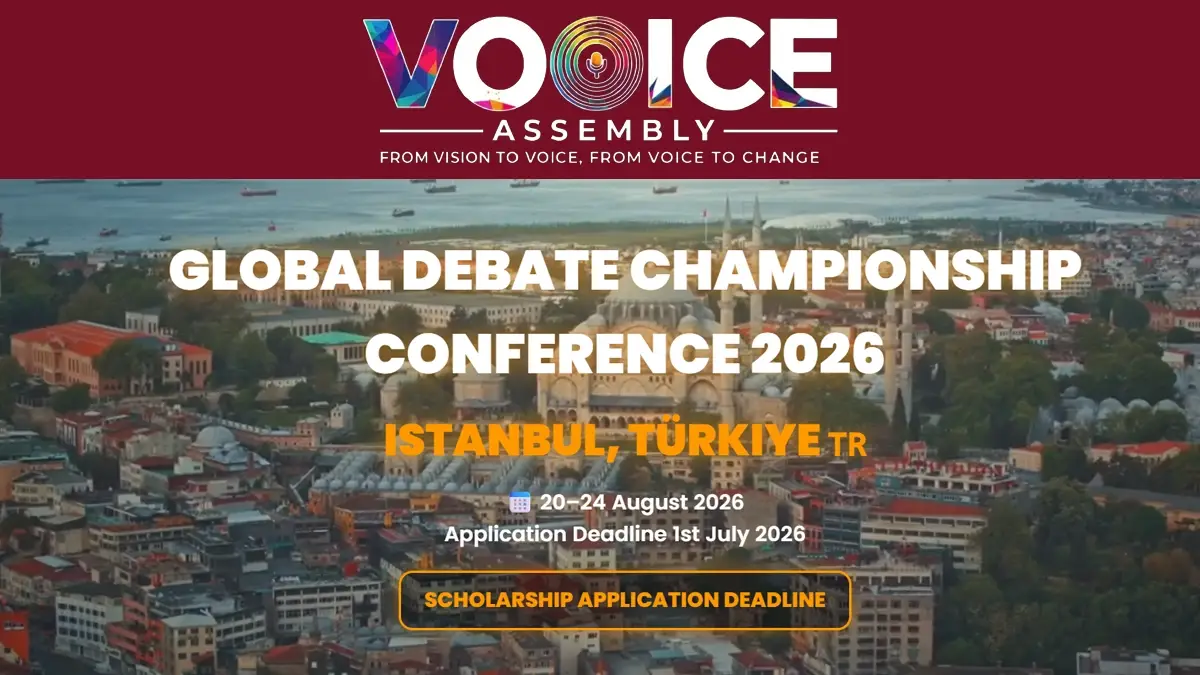 Global Debate Championship Conference 2026 in Istanbul, Türkiye by European Voice Assembly