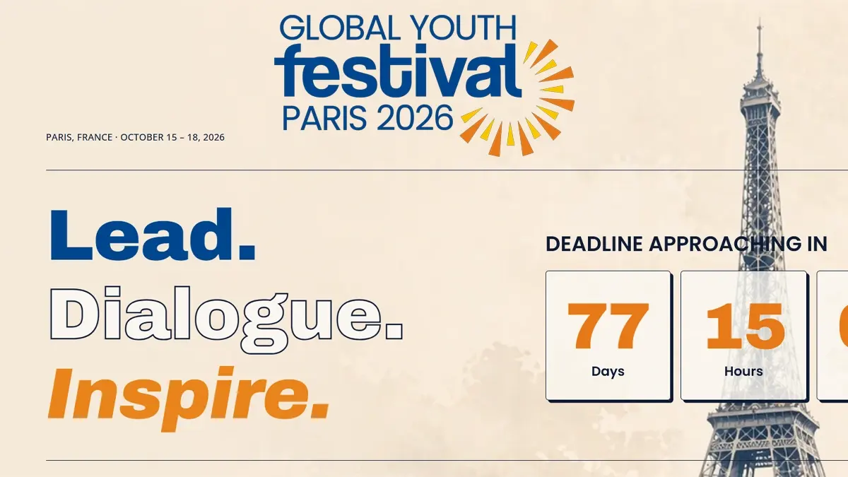 Global Youth Festival 2026 in Paris, France