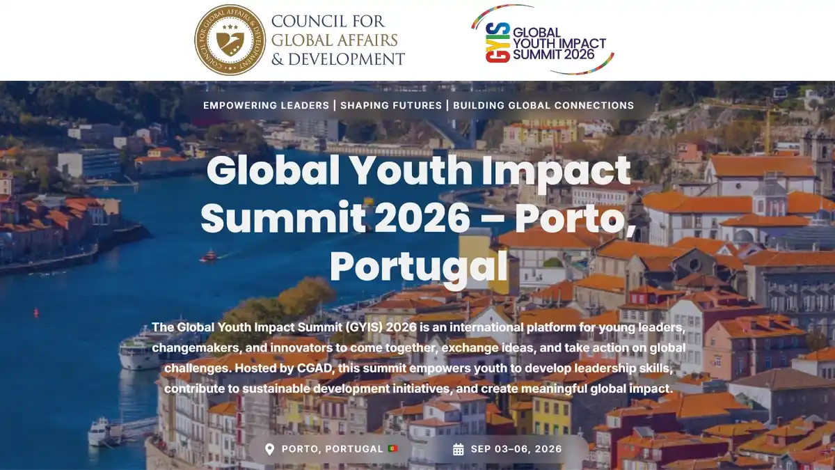 Global Youth Impact Summit 2026 in Portugal