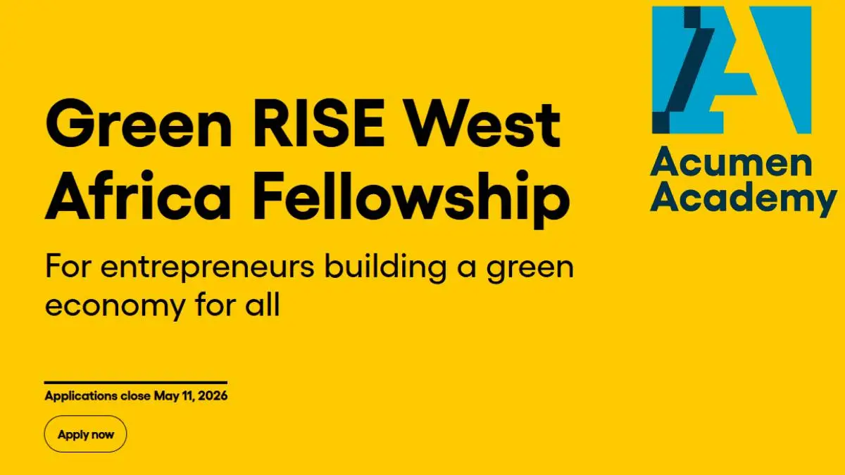 Green RISE West Africa Fellowship 2026