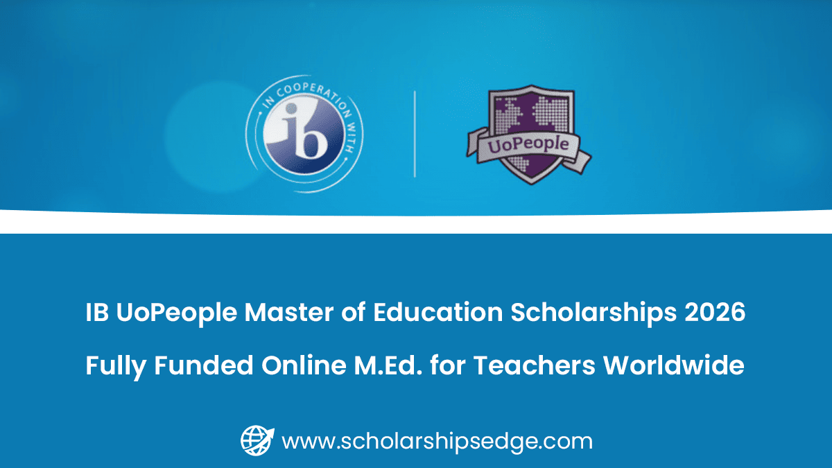 IB UoPeople Master of Education Scholarships 2026