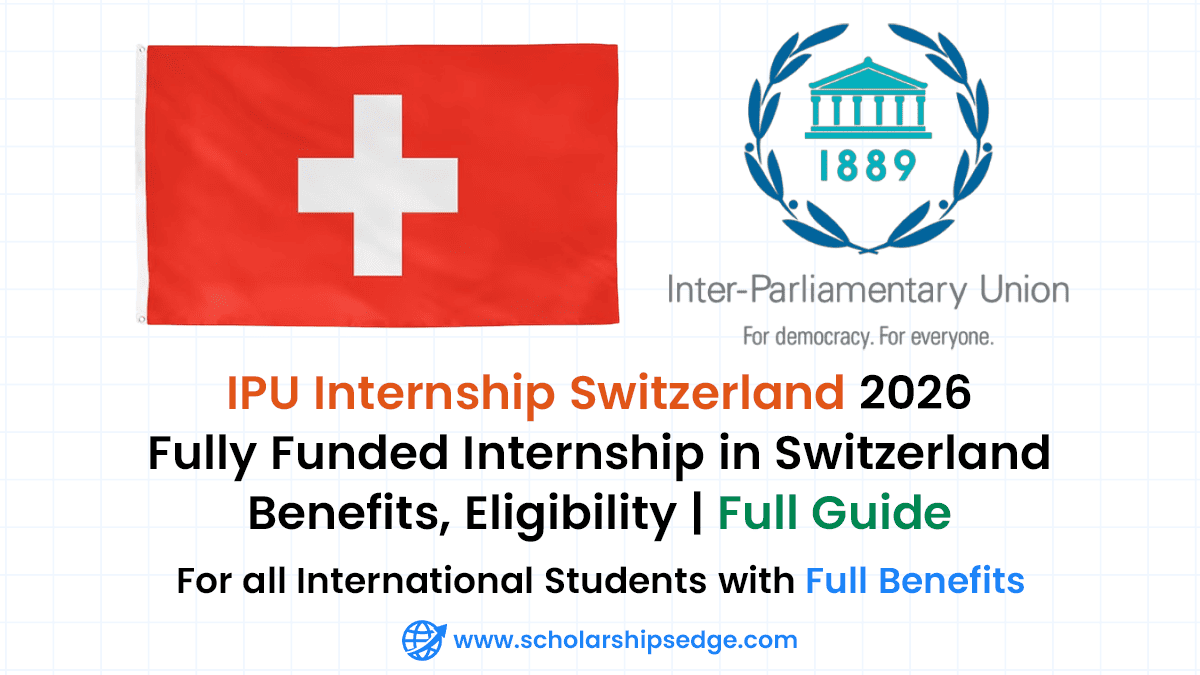 Inter-Parliamentary Union Internship Switzerland 2026