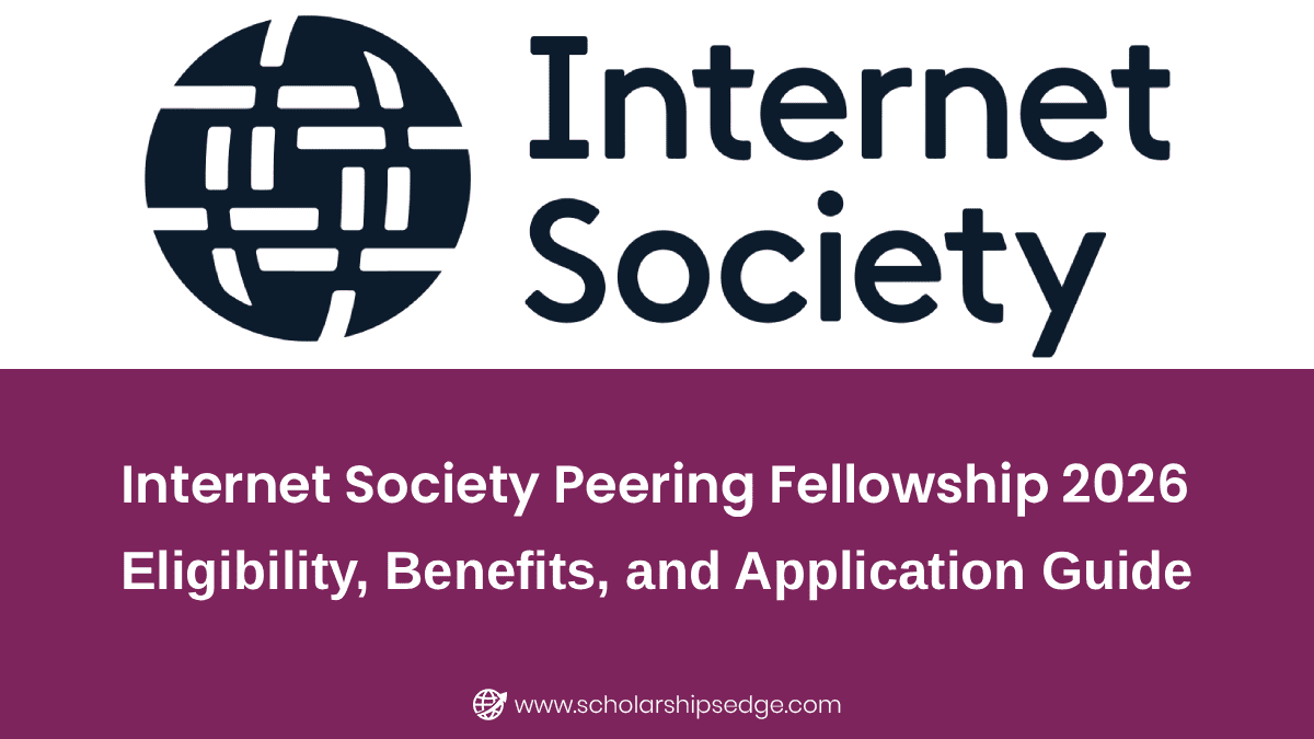 Internet Society Peering Fellowship 2026