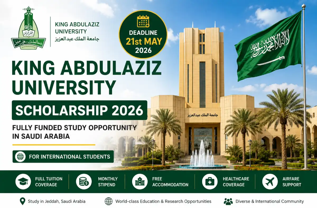 King Abdulaziz University Scholarship 2026