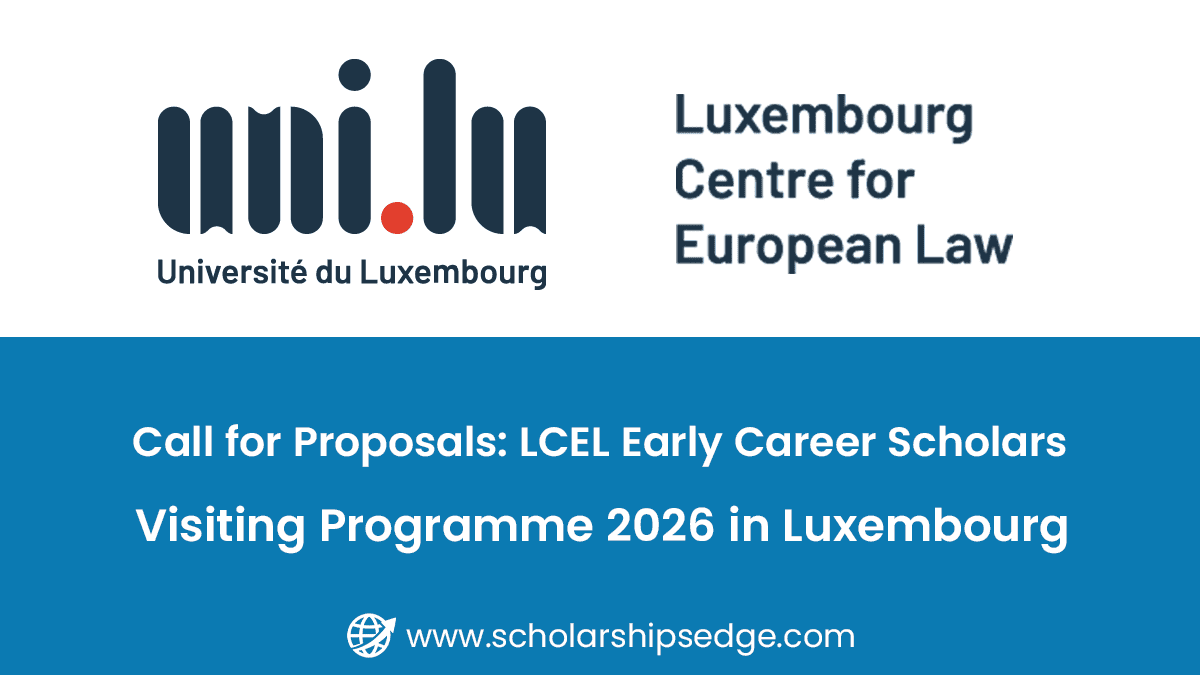 LCEL Early Career Scholars Visiting Programme 2026