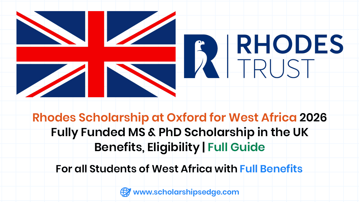 Rhodes Scholarship for West Africa 2026