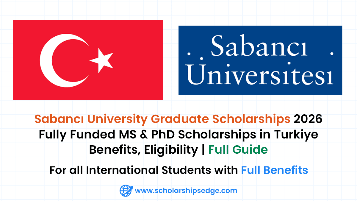 Sabancı University Graduate Scholarships 2026–2027