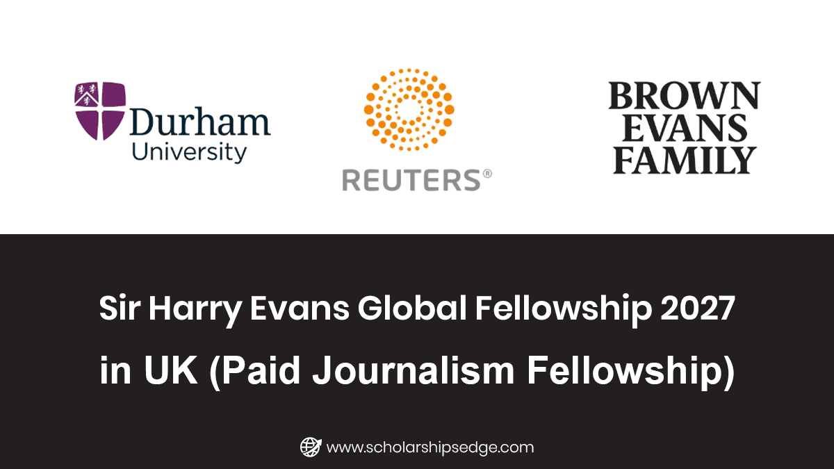 Sir Harry Evans Global Fellowship 2027