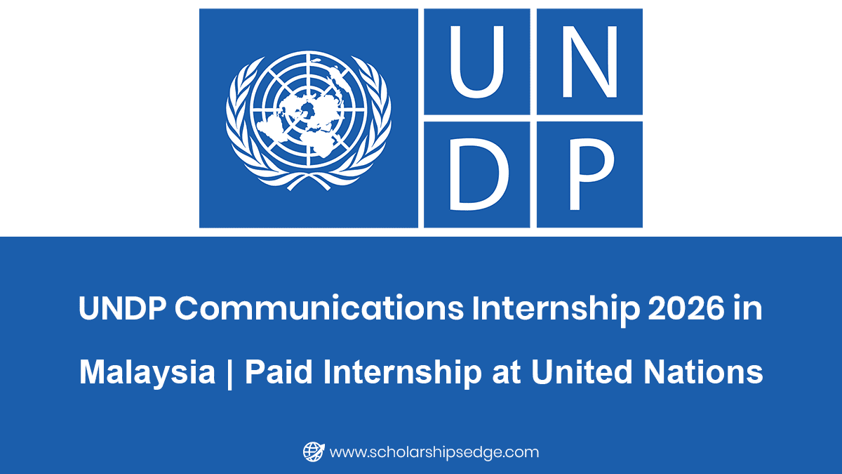 UNDP Communications Internship 2026