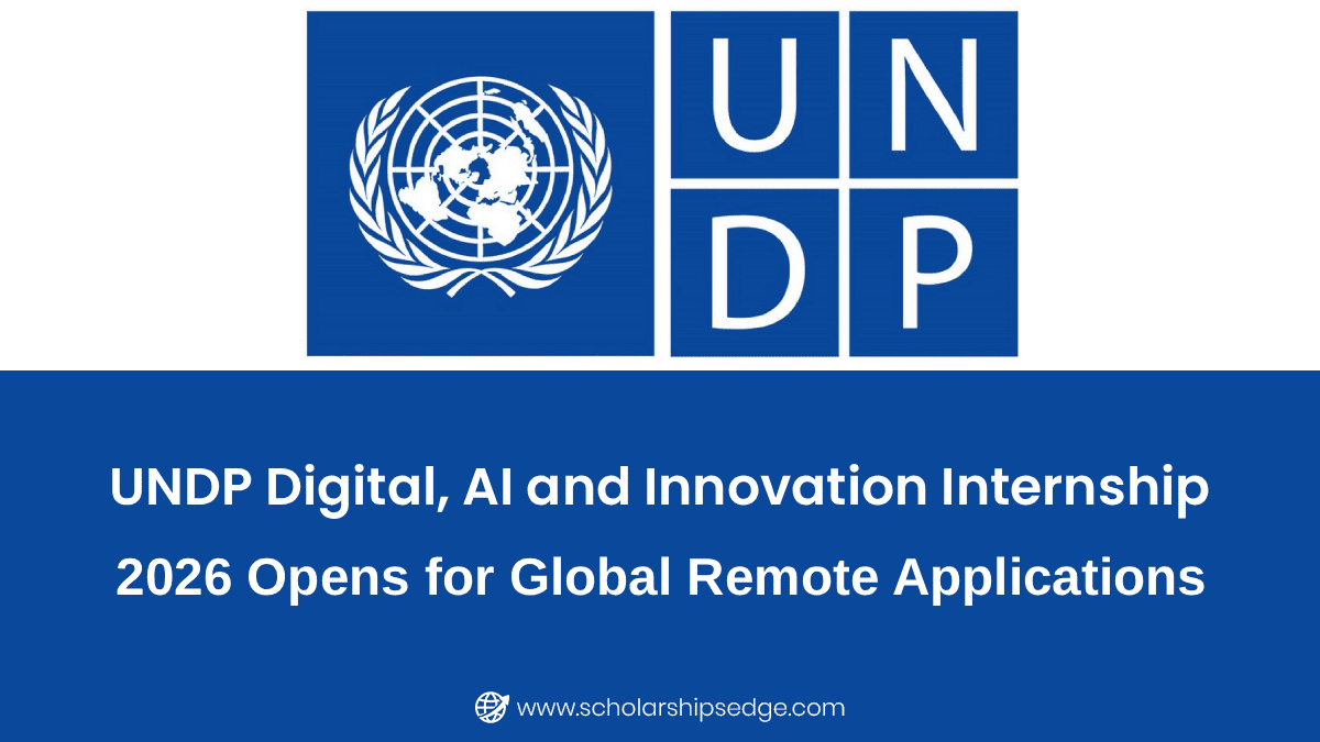 UNDP Digital, AI and Innovation Internship 2026