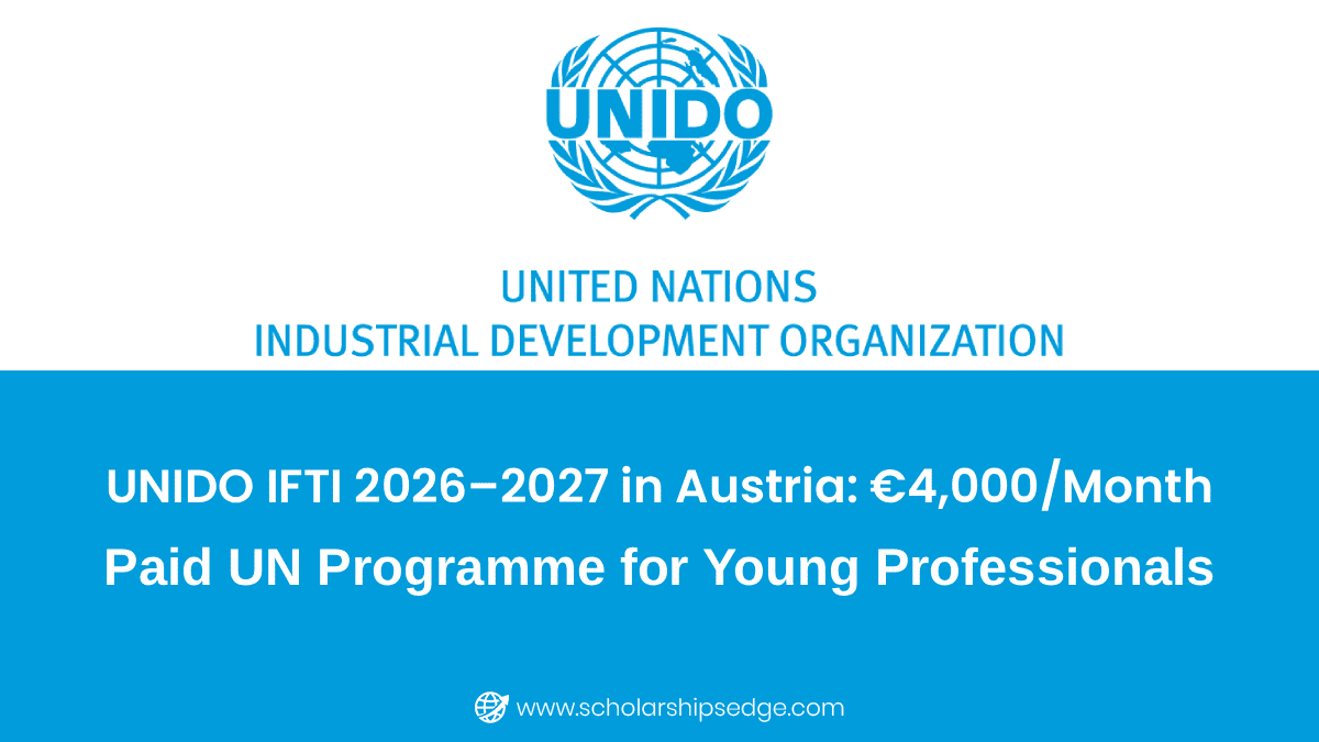 UNIDO IFTI 2026–2027 Austria