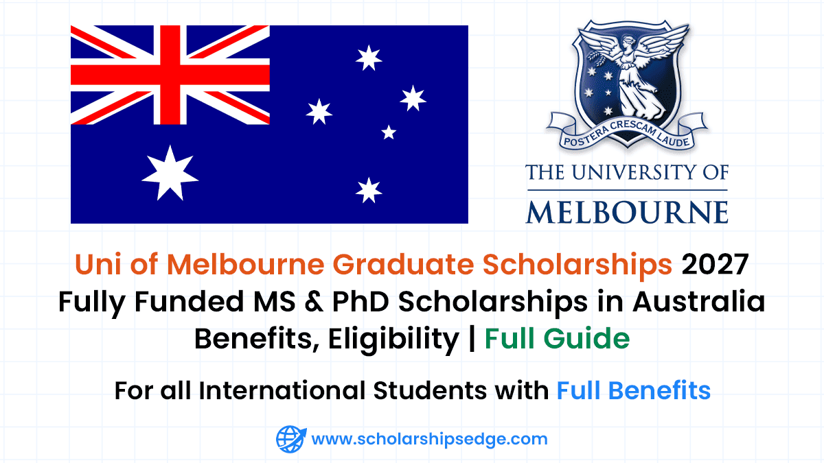 University of Melbourne Graduate Research Scholarships 2027
